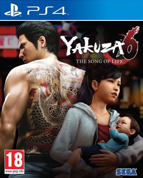Yakuza 6: The Song of Life PS4 Cover