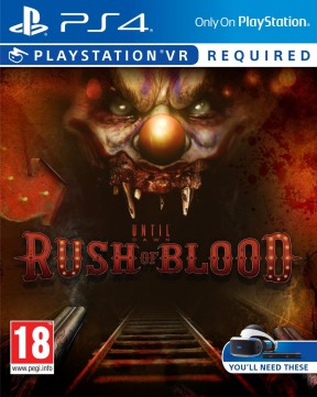 Until Dawn: Rush of Blood PS4 Cover