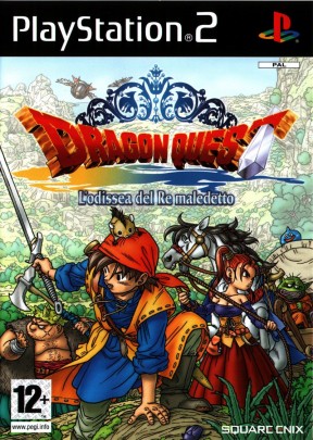 Dragon Quest VIII: L'Odissea del Re Maledetto PS2 Cover
