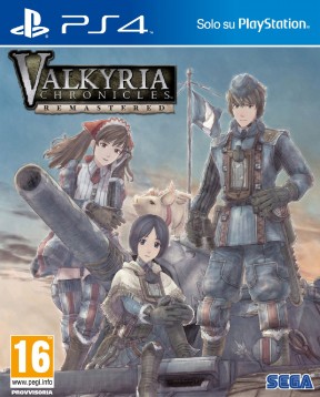 Valkyria Chronicles Remastered PS4 Cover