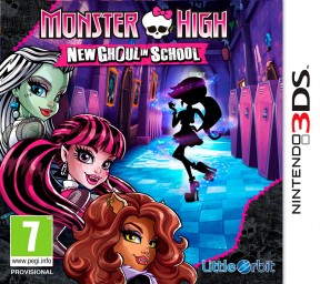 Monster High: Una Nuova Mostramica a Scuola 3DS Cover