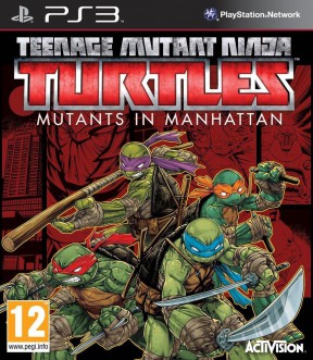 Teenage Mutant Ninja Turtles: Mutanti a Manhattan PS3 Cover