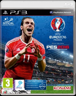 Pro Evolution Soccer 2016 - UEFA Euro 2016 PS3 Cover