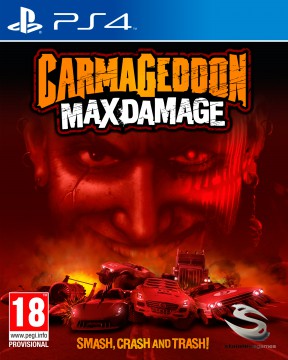Carmageddon: Max Damage PS4 Cover