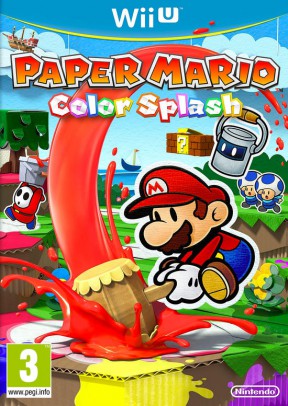 Paper Mario: Color Splash Wii U Cover