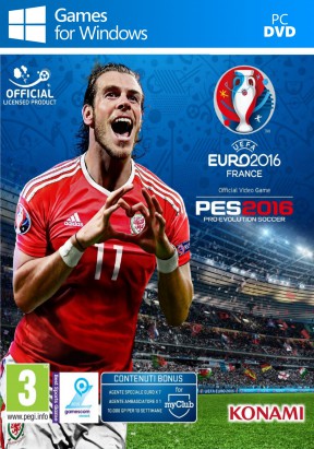 Pro Evolution Soccer 2016 - UEFA Euro 2016 PC Cover