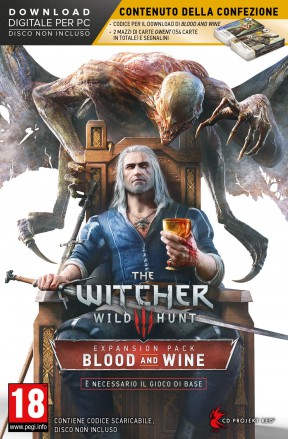 The Witcher 3: Blood & Wine PC Cover