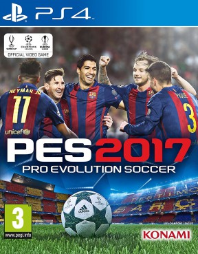 PES 2017 PS4 Cover