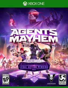 Agents of Mayhem Xbox One Cover