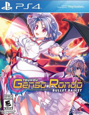 Touhou Genso Rondo: Bullet Ballet PS4 Cover