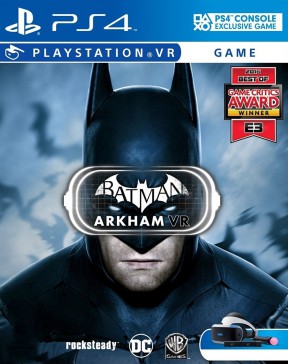 Batman: Arkham VR PS4 Cover