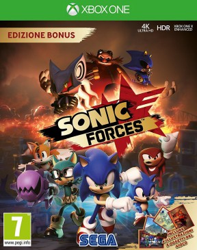 Sonic Forces Xbox One Cover