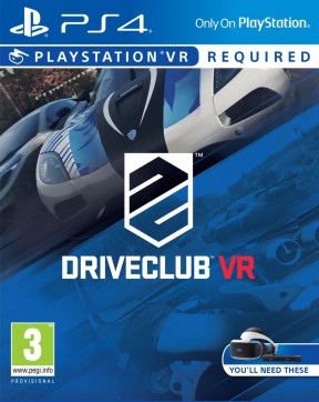 DriveClub VR PS4 Cover