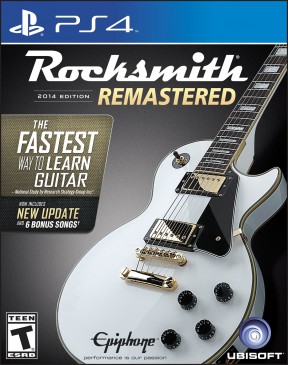 Rocksmith 2014 Edition Remastered PS4 Cover