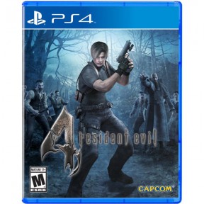 Resident Evil 4 Remastered PS4 Cover