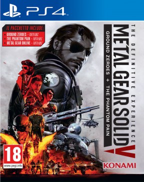 Metal Gear Solid V: the Definitive Experience PS4 Cover