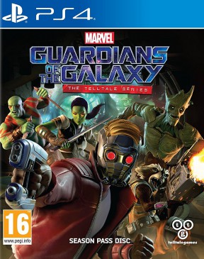 Guardians of the Galaxy - The TellTale Series PS4 Cover
