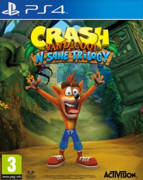 Crash Bandicoot N-Sane Trilogy PS4 Cover