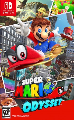 Super Mario Odyssey Switch Cover