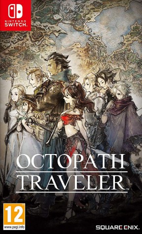 Octopath Traveler Switch Cover