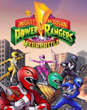 Mighty Morphin Power Rangers: Mega Battle PS4 Cover