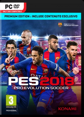 PES 2018 PC Cover