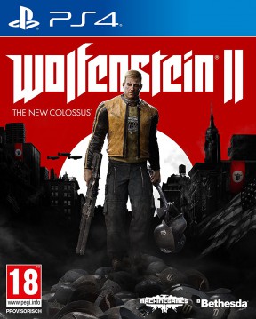 Wolfenstein II: The New Colossus PS4 Cover