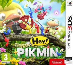 Hey! Pikmin 3DS Cover