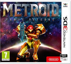 Metroid: Samus Returns 3DS Cover