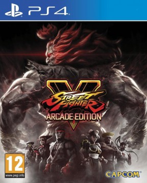 Street Fighter V Arcade Edition PS4 Cover