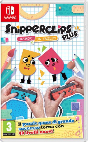 Snipperclips Plus: Diamoci un Taglio! Switch Cover