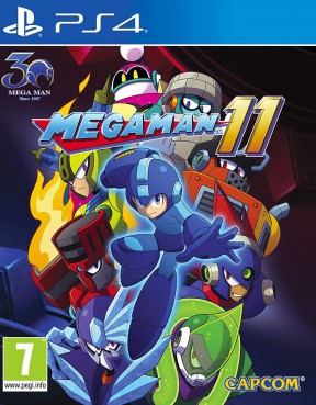 Mega Man 11 PS4 Cover