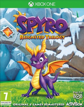 Spyro Reignited Trilogy Xbox One Cover