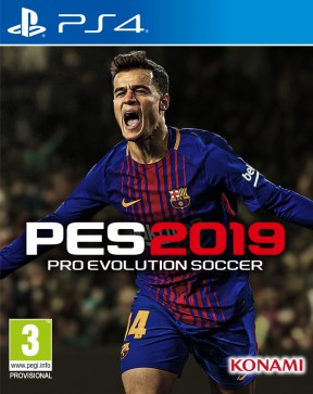 PES 2019 PS4 Cover