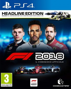 F1 2018 PS4 Cover