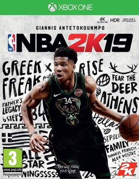 NBA 2K19 Xbox One Cover