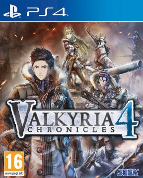 Valkyria Chronicles 4 PS4 Cover