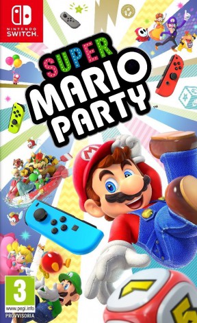 Super Mario Party Switch Cover