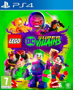 LEGO DC Super-villains PS4 Cover