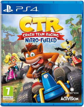 Crash Team Racing Nitro-Fueled PS4 Cover