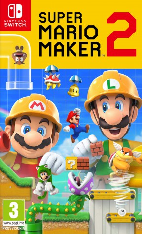 Super Mario Maker 2 Switch Cover