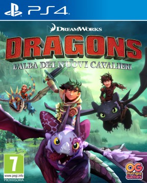 Dragons: L'Alba dei Nuovi Cavalieri PS4 Cover