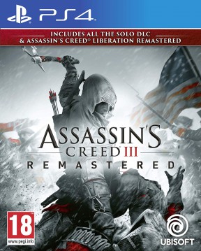 Assassin's Creed III Remastered PS4 Cover