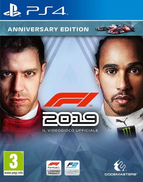 F1 2019 PS4 Cover