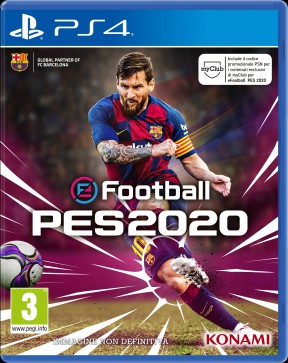 eFootball PES 2020 PS4 Cover