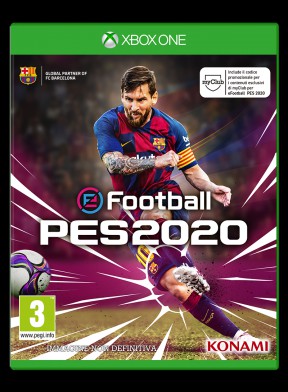 eFootball PES 2020 Xbox One Cover