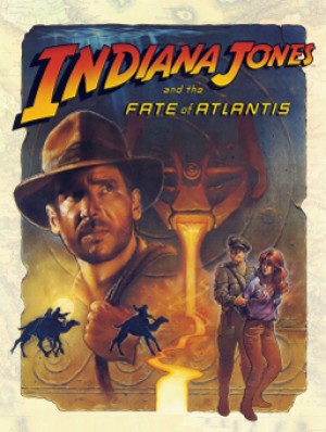 Copertina Indiana Jones and The Fate of Atlantis - PC
