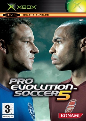 Copertina Pro Evolution Soccer 5 - Xbox