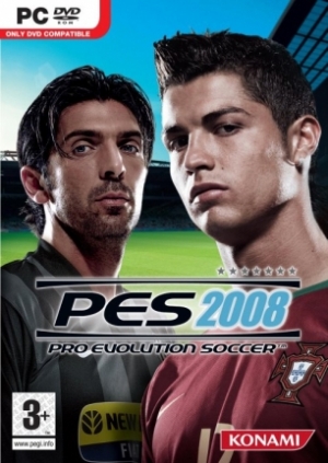Copertina PES 2008 - PC