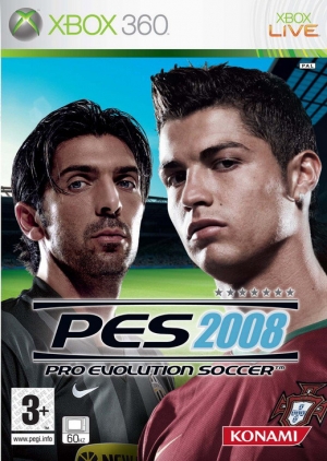 Copertina PES 2008 - Xbox 360